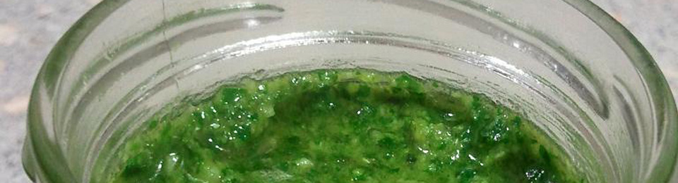En salsa verde